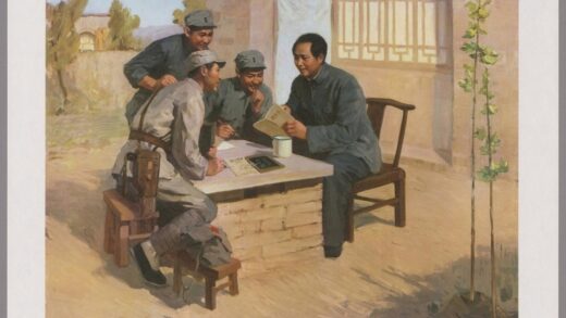 在毛主席身边成长油画.jpg