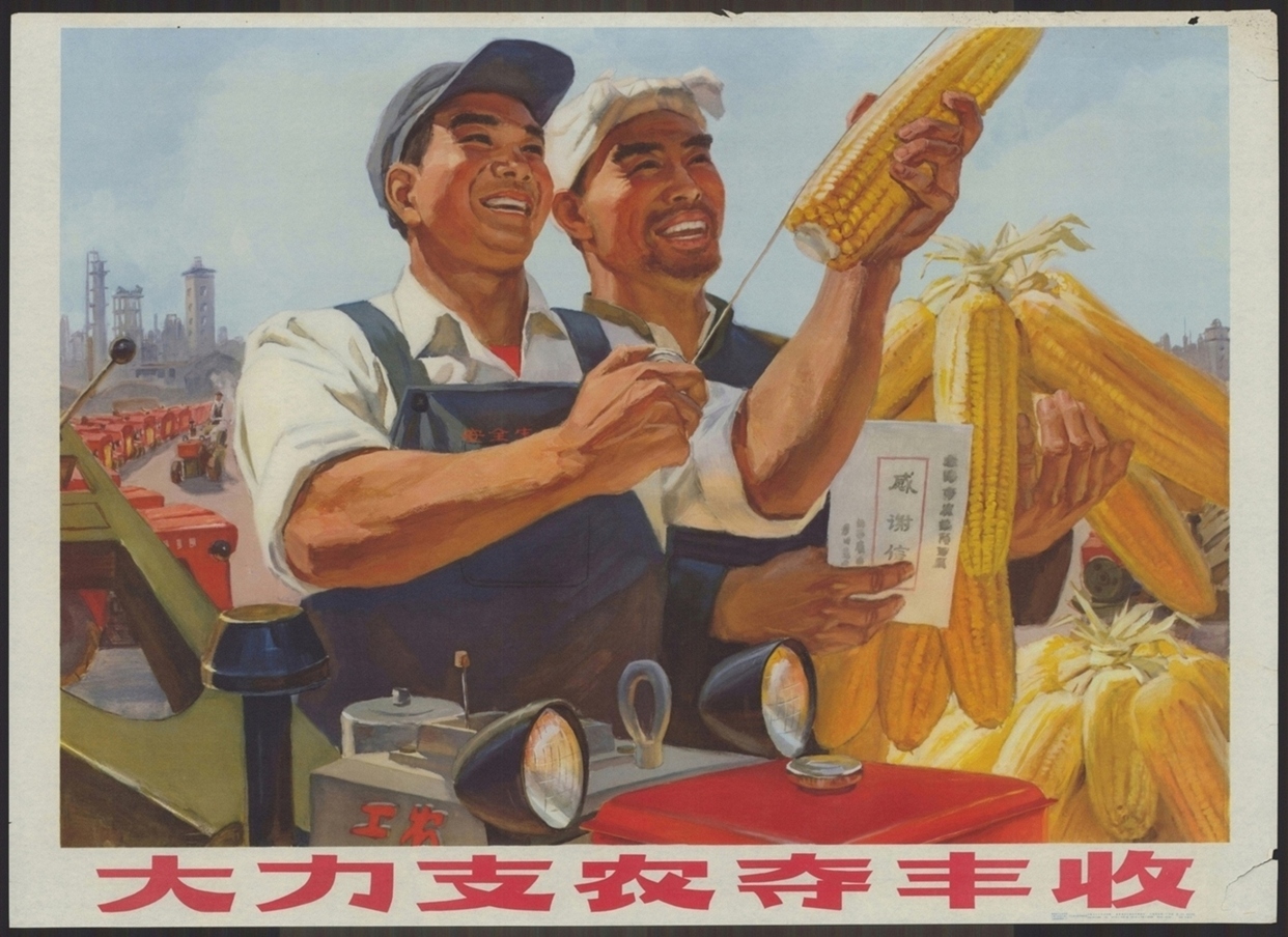 大力支农夺丰收