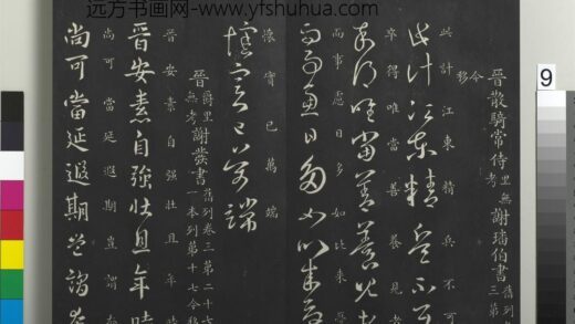 御制重刻淳化阁帖（八）册 晋谢发晋安帖 1.jpg