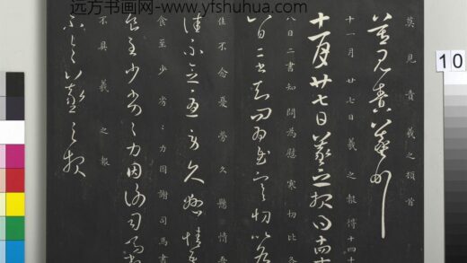 御制重刻淳化阁帖（四）册 晋王羲之书二书帖.jpg
