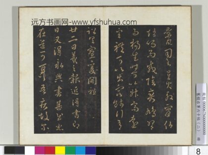 旧榻右军六十帖（二）册 晋王羲之永兴帖 1.jpg