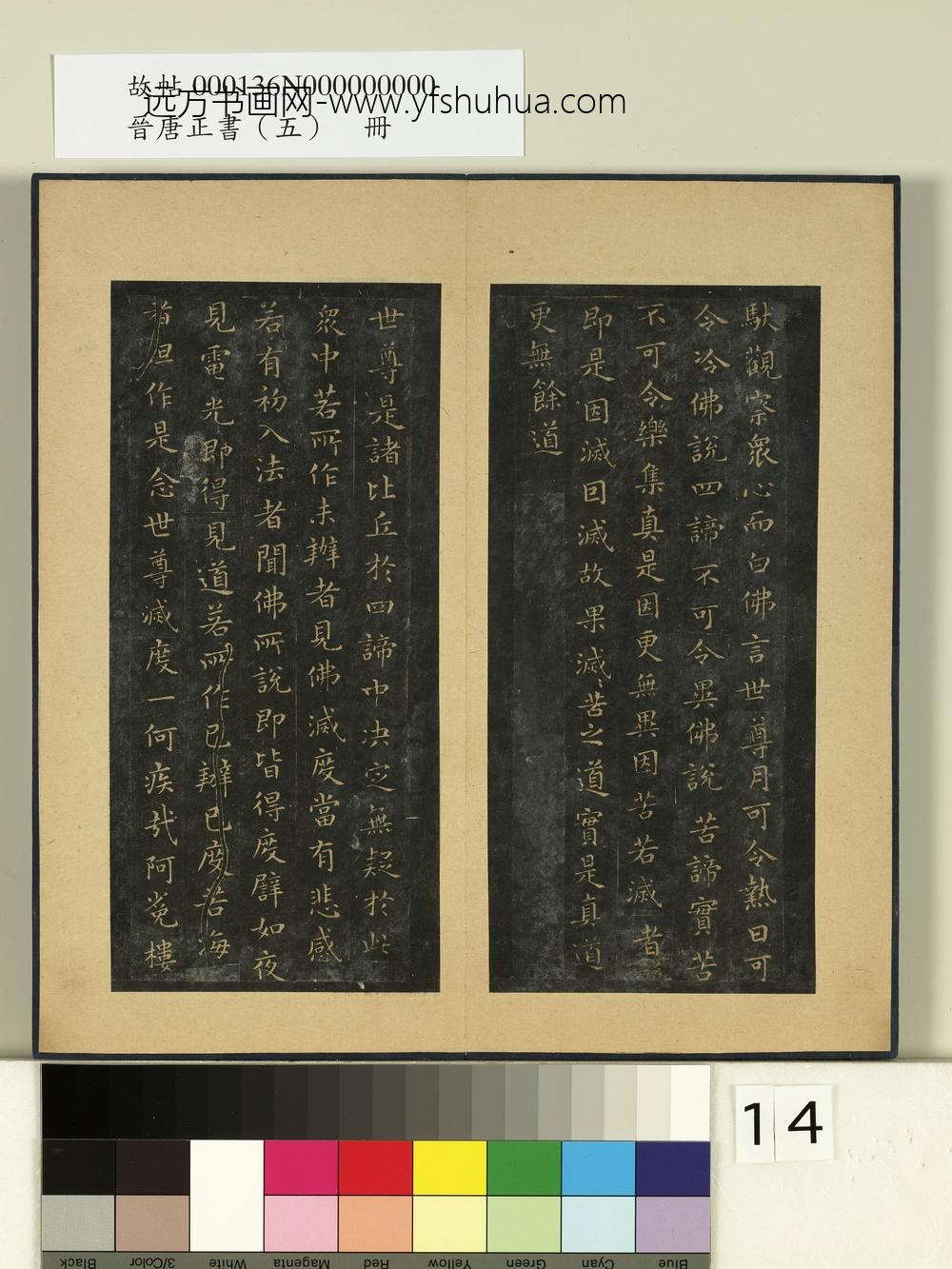 晋唐正书（五）册 ()
