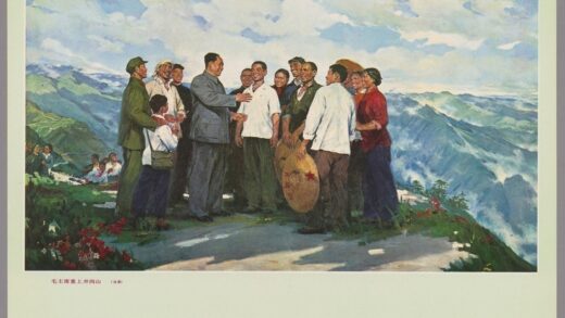 毛主席重上井冈山油画.jpg