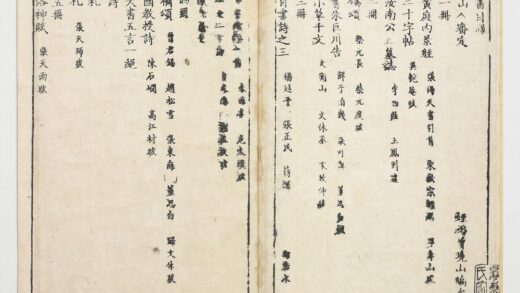 经训堂法帖（一）册 经训堂法书目录 1.jpg