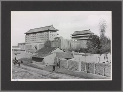 西安西门外景及瓮城老照片.jpg