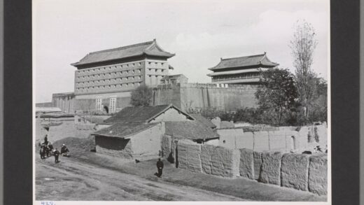 西安西门外景及瓮城老照片.jpg