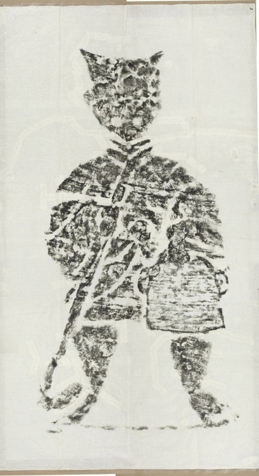 四川樂山崖墓畫像石柿子灣