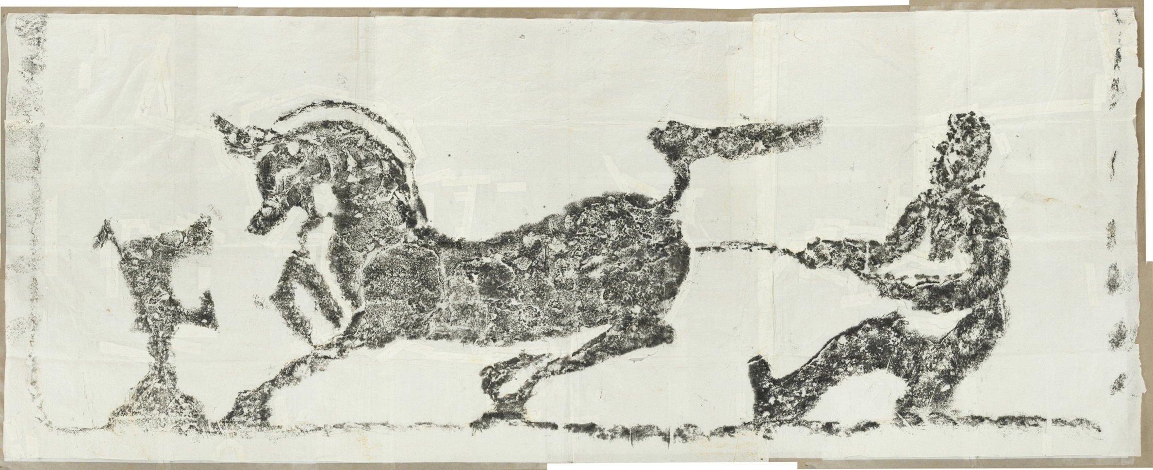 四川樂山崖墓畫像石麻浩