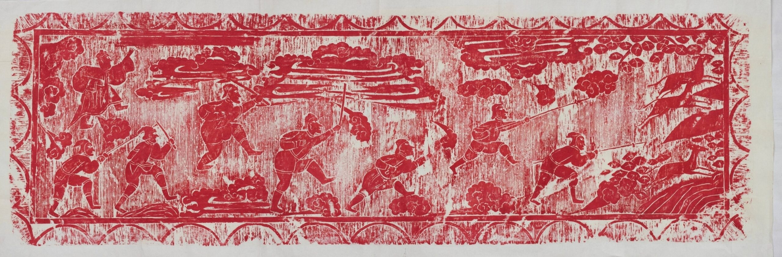 山東嘉祥漢畫像石拓片