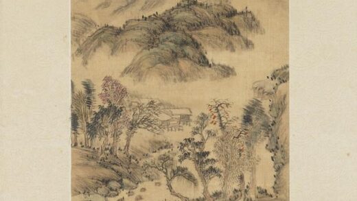 山水二屏图轴苍崖远渚图.jpg