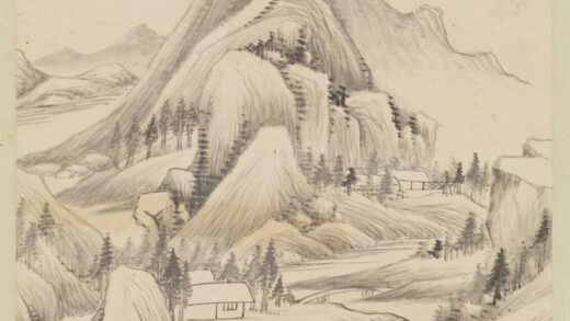 明董其昌烟树茆堂轴.jpg