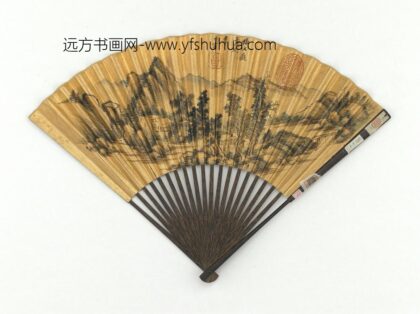 明董其昌画云山图成扇 1.jpg