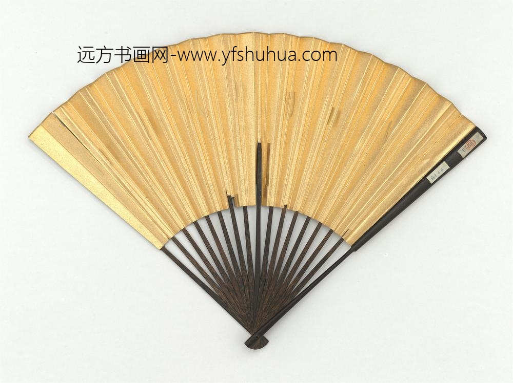 明董其昌画仿董北苑成扇