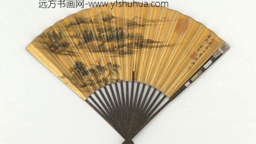 明董其昌画渔村成扇 1.jpg