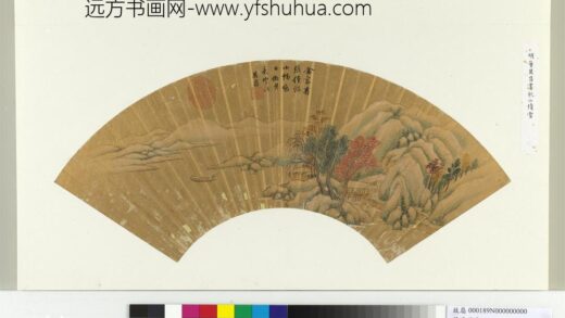明董其昌画秋山积雪册页.jpg