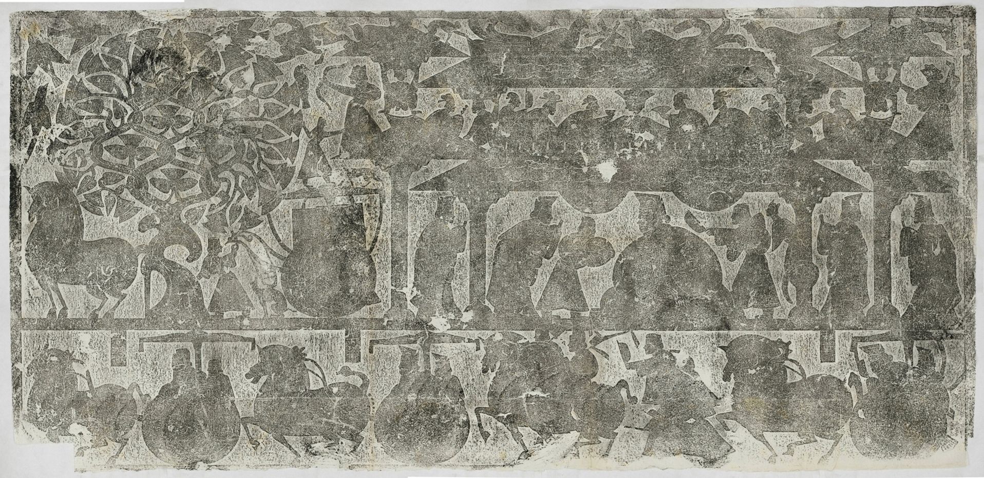 武氏石室畫像前石室第三石