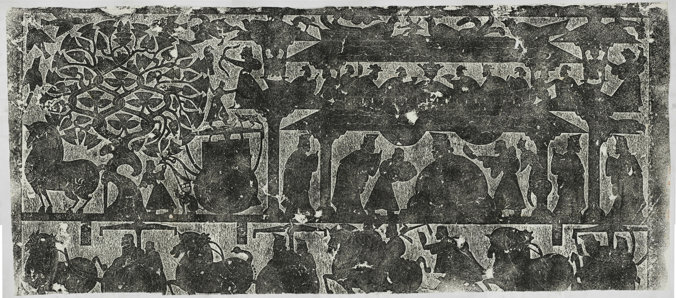 武氏石室畫像前石室第三石