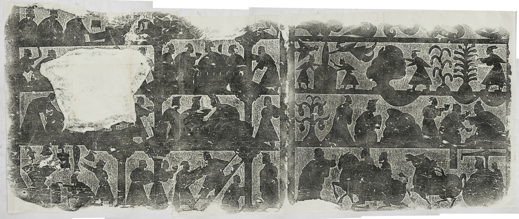 武氏石室畫像前石室第十一石