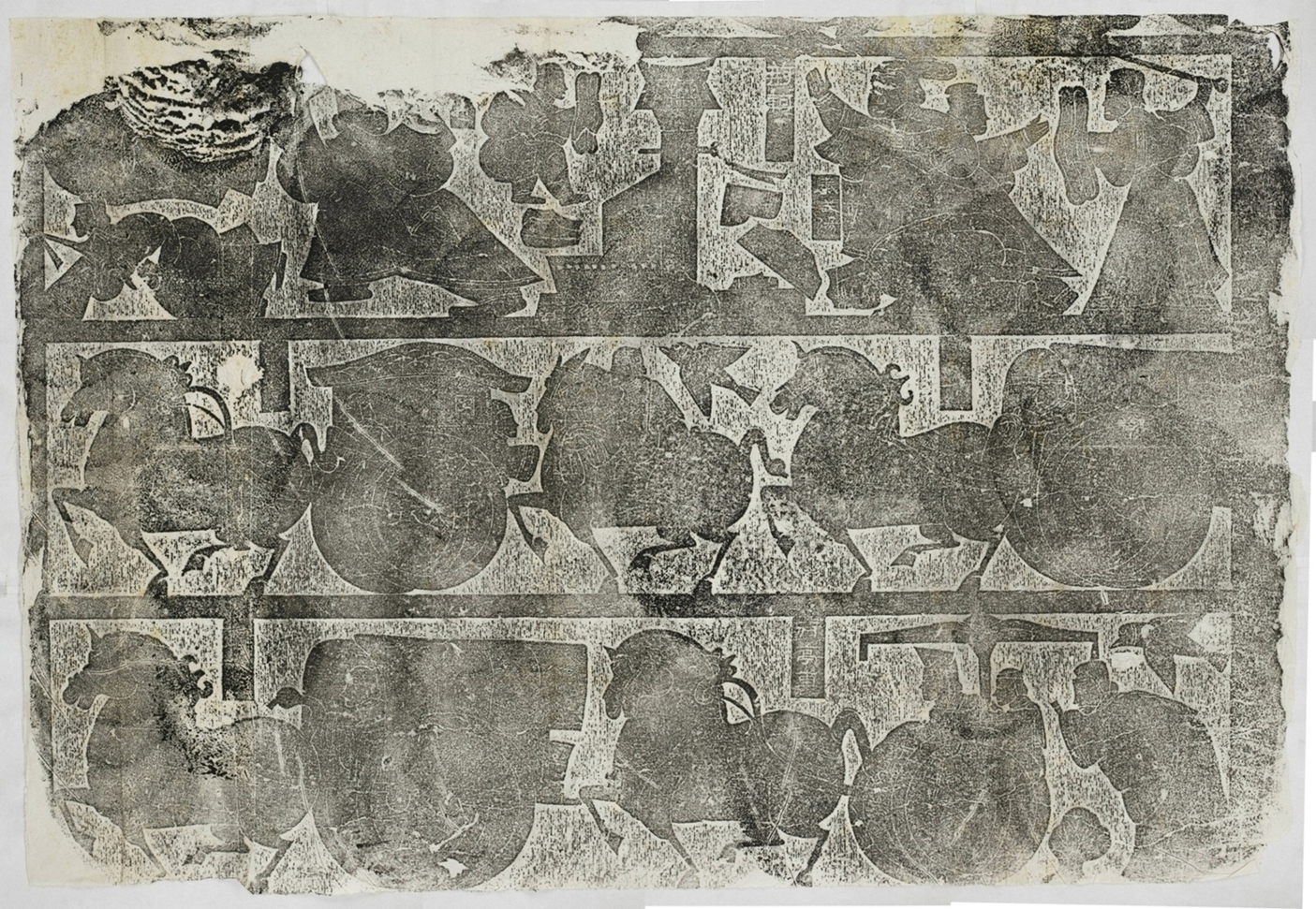 武氏石室畫像前石室第十石