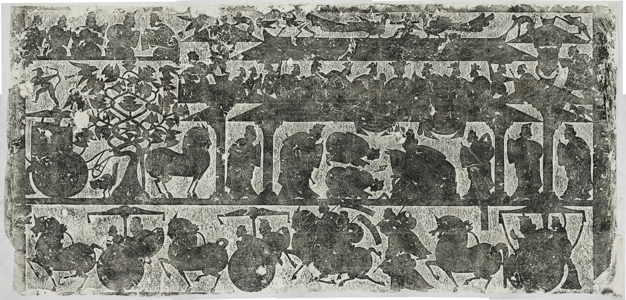 武氏石室畫像左石室第九石