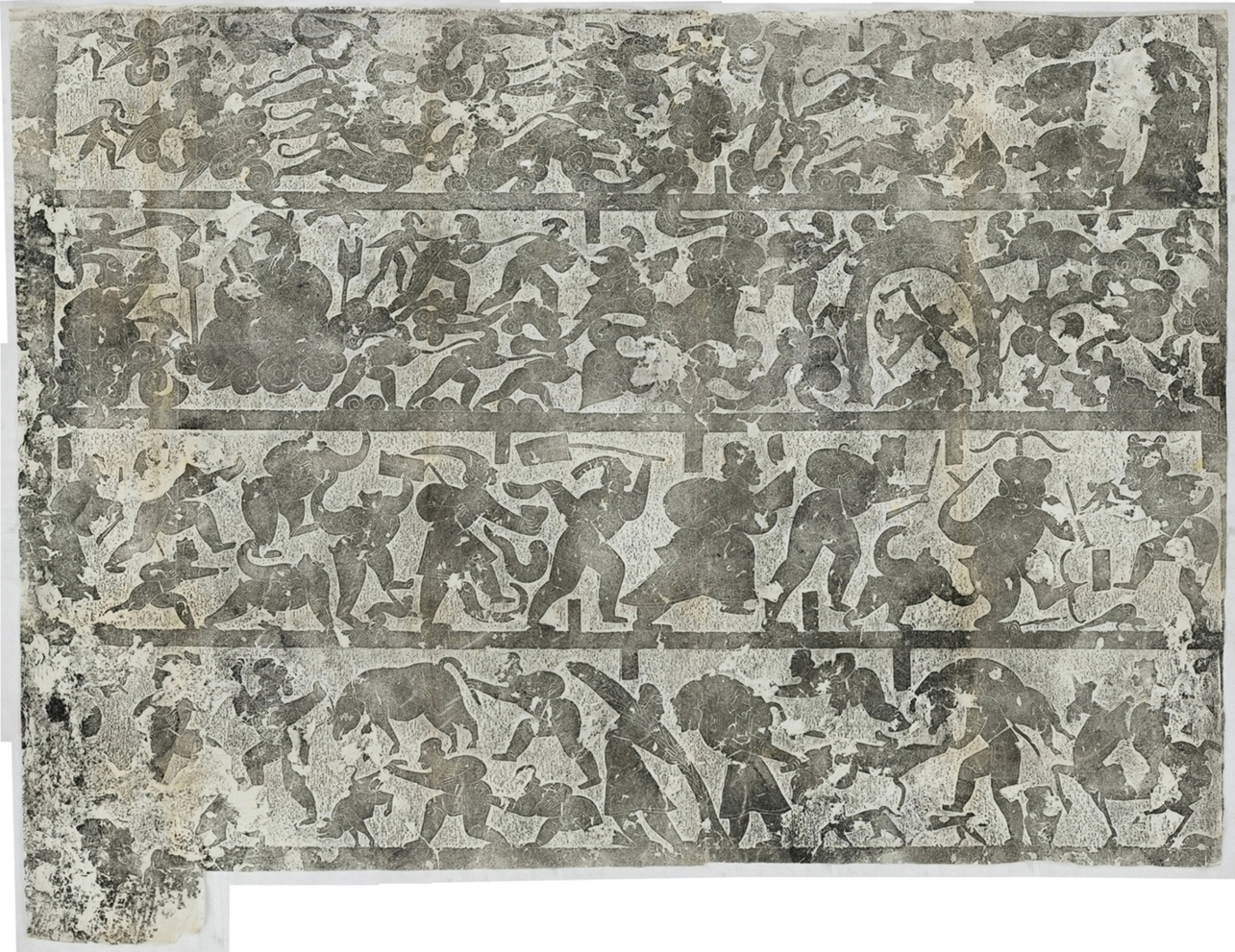 武氏石室畫像後石室第三石