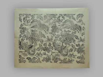 江苏扬州木版年画 凤穿牡丹.jpg