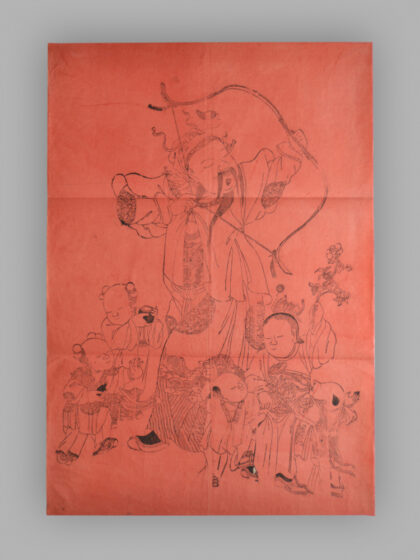 江苏扬州木版年画 张仙.jpg