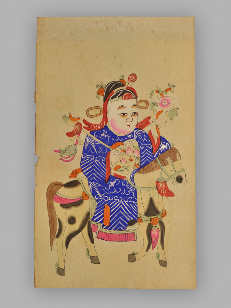 江苏扬州木版年画_状元