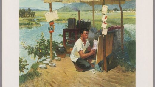 田间抽水站油画.jpg