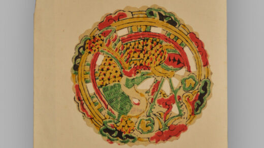 福建漳州木版年画 仙鹤.jpg
