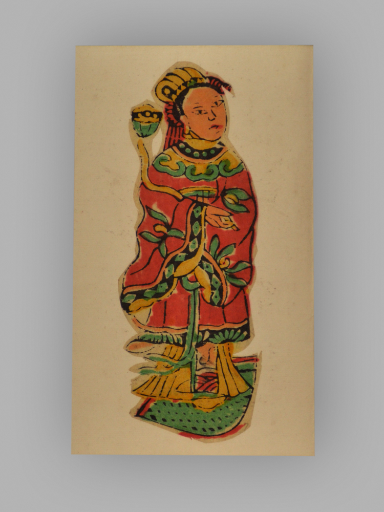 福建漳州木版年画_八仙祝寿