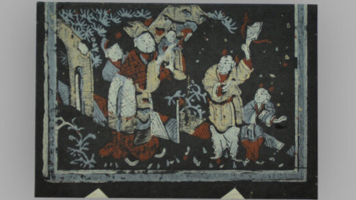 福建漳州木版年画 福禄寿喜.jpg