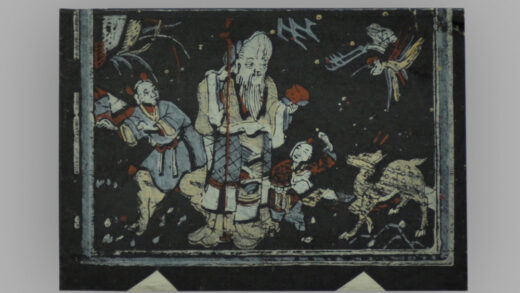 福建漳州木版年画 福禄寿喜.jpg