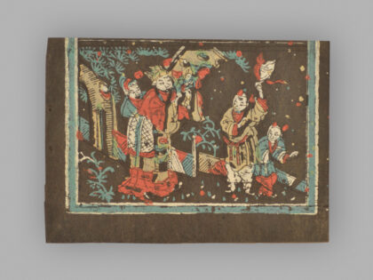 福建漳州木版年画 福禄寿喜.jpg