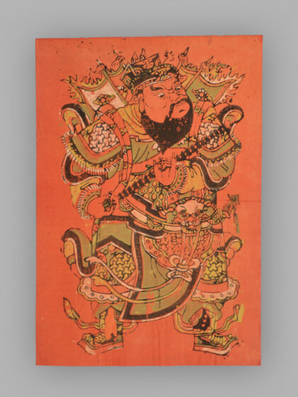 福建漳州木版年画 秦琼 尉迟恭.jpg