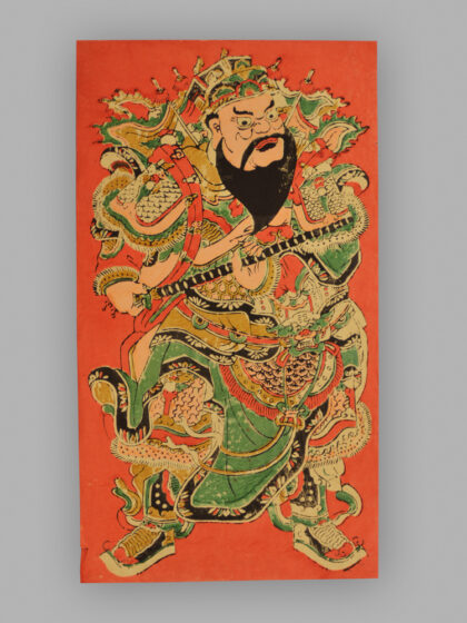 福建漳州木版年画 秦琼敬德.jpg