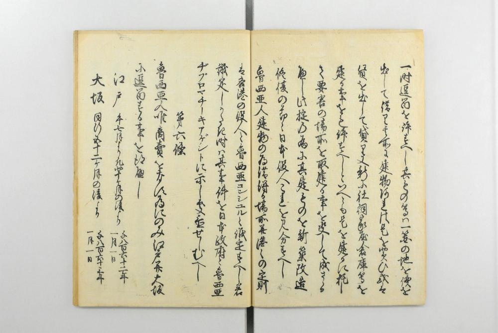 _五个国条约并税则__