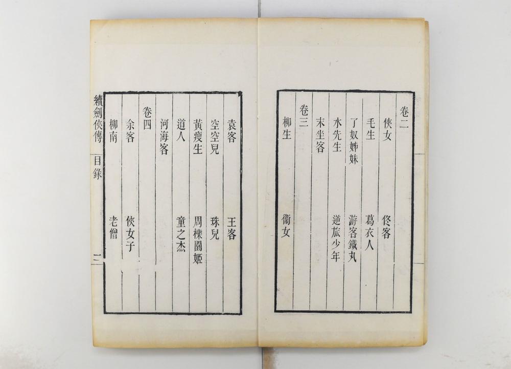 _剑侠传四卷续四卷图一卷__