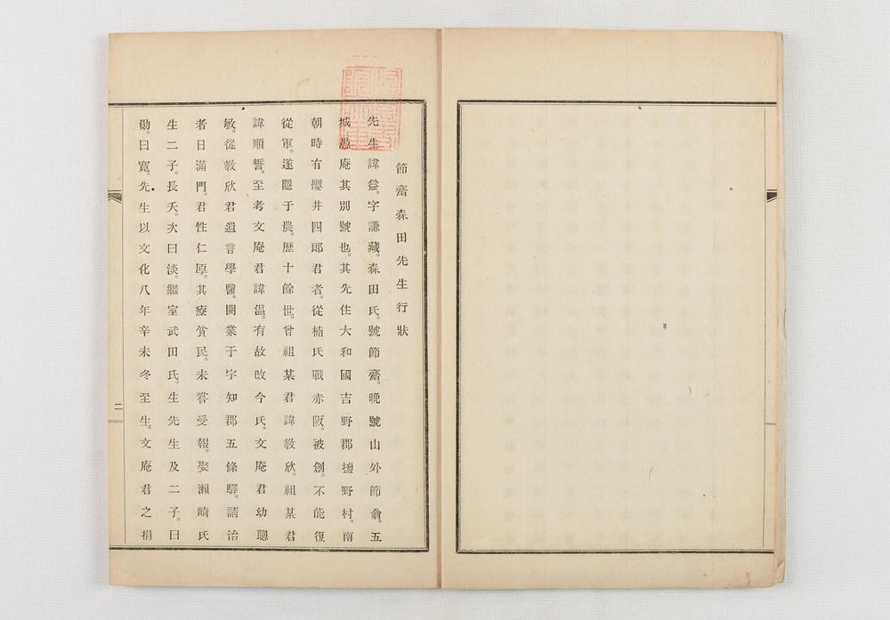 _节斋森田先生行状__