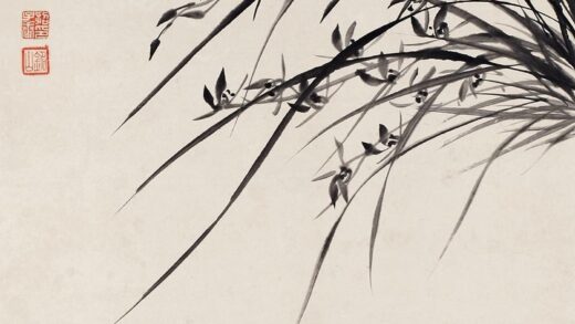 108 清招子庸墨兰图立轴.jpg