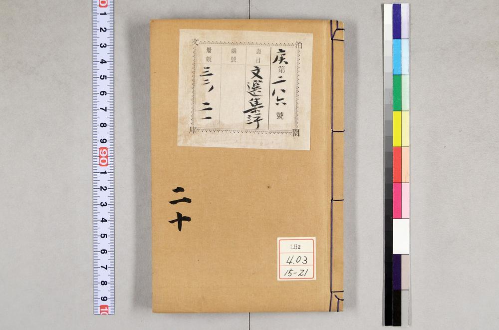 _重订文选集评__