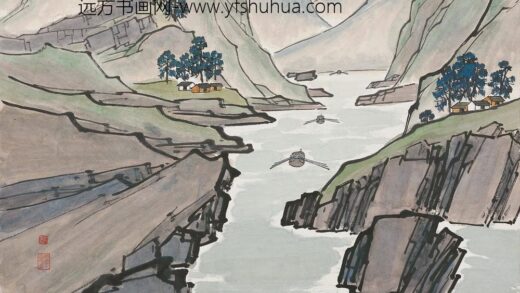 125 陈树人下峡轴.jpg