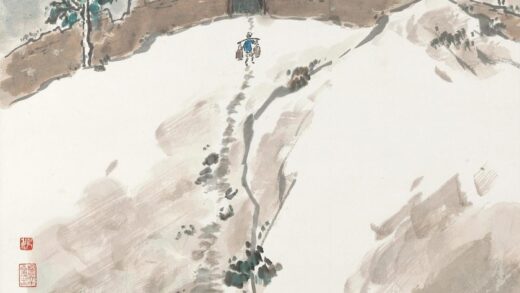 127 陈树人川北雪景轴.jpg