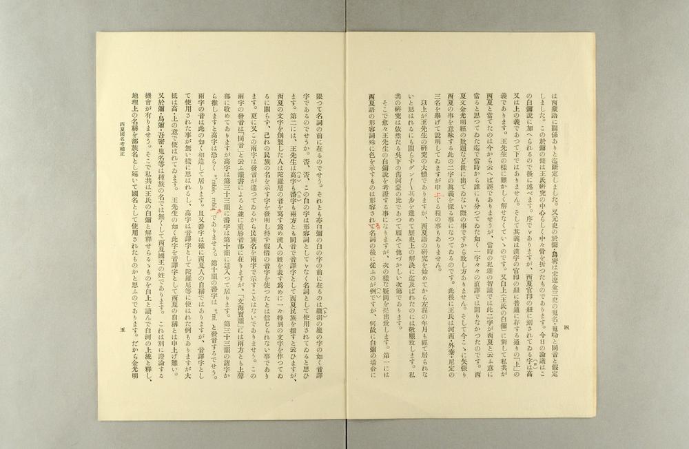 _西夏国名考补正__