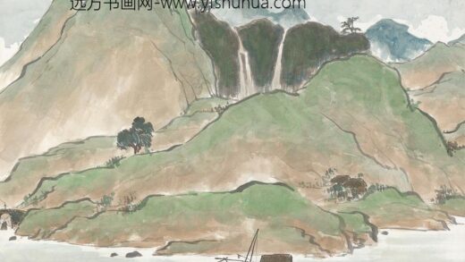 146 陈树人山水轴.jpg