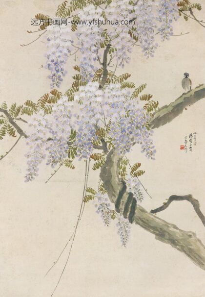 158 陈树人紫云轴.jpg