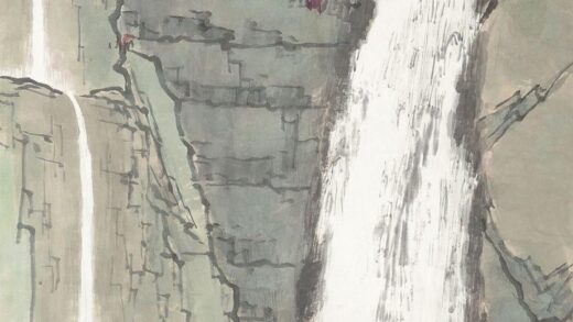 173 陈树人黄龙潭秋色轴.jpg