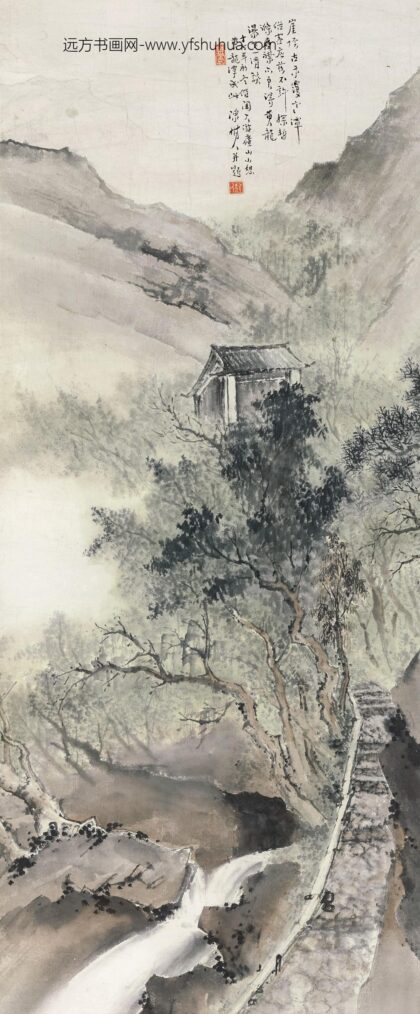 229 近代陈树人庐山风景图轴.jpg