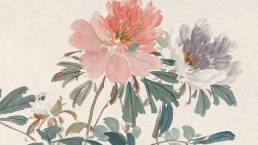 235 近代陈树人将篱图轴.jpg