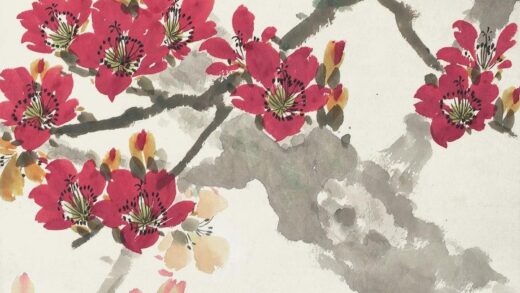 241 陈树人红棉小雀图.jpg